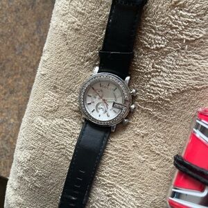Gucci Black and Silver Men's Watch